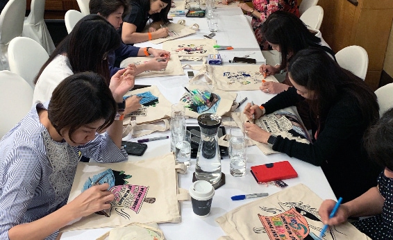 Tote Bag Printing with Tell Your Children