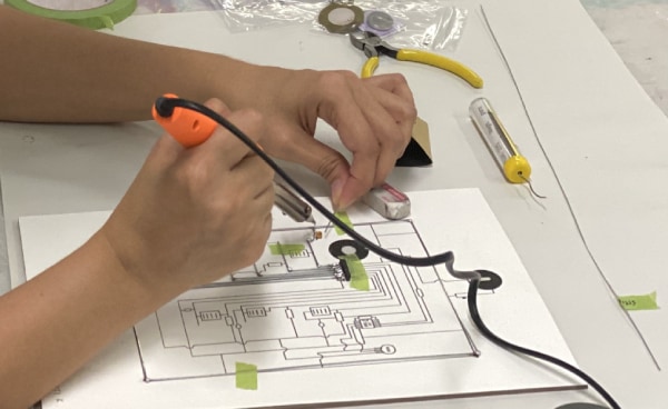 Circuitry Drawing – Sound Workshop by Zul Mahmod